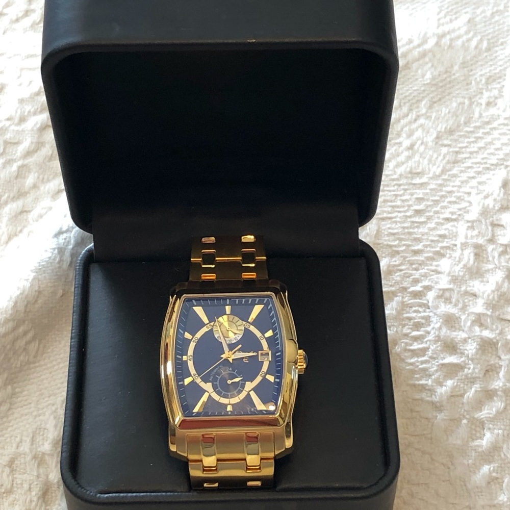 Eberle Stainless Steel Automatic Watch/ #E593-615